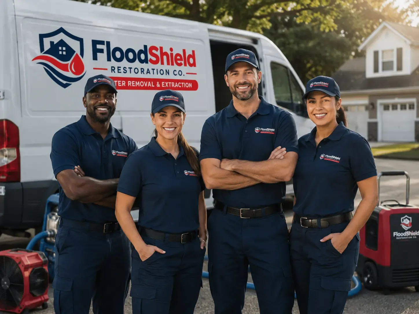 Flood Damage Restoration company in Martinsville, IL